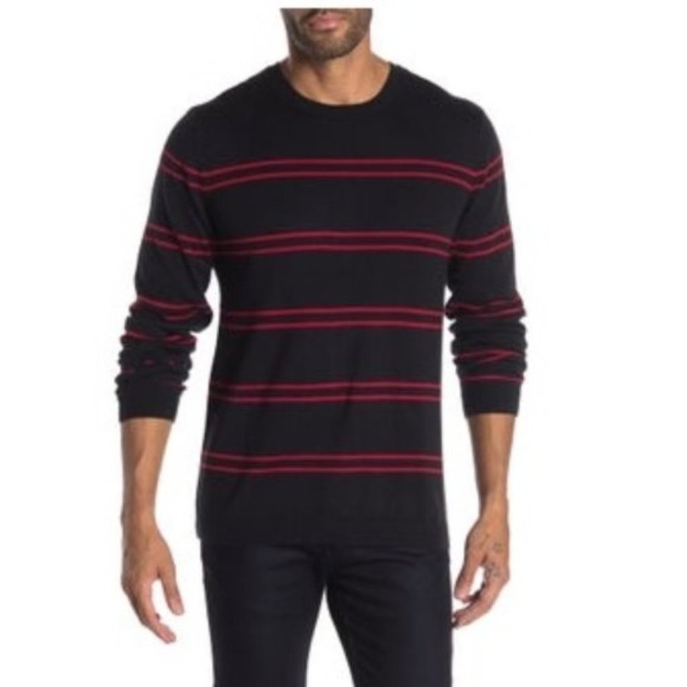 Public Opinion Stripe Print Sweater